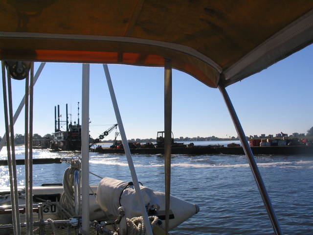 Did you call that towboat (Running aground off Cape Fear)