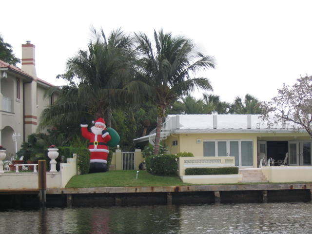 I hope their chimney is bigger than this gap in the hedge