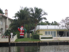 I hope their chimney is bigger than this gap in the hedge