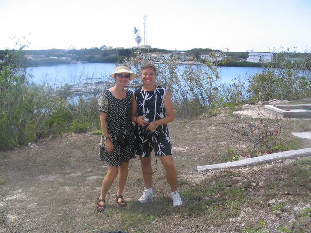 boating friends Bronwin and Brenda